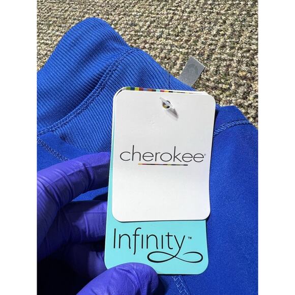 Cherokee Scrub Pants, Womens Large, Blue, Style 1123A NWT - Picture 15 of 16